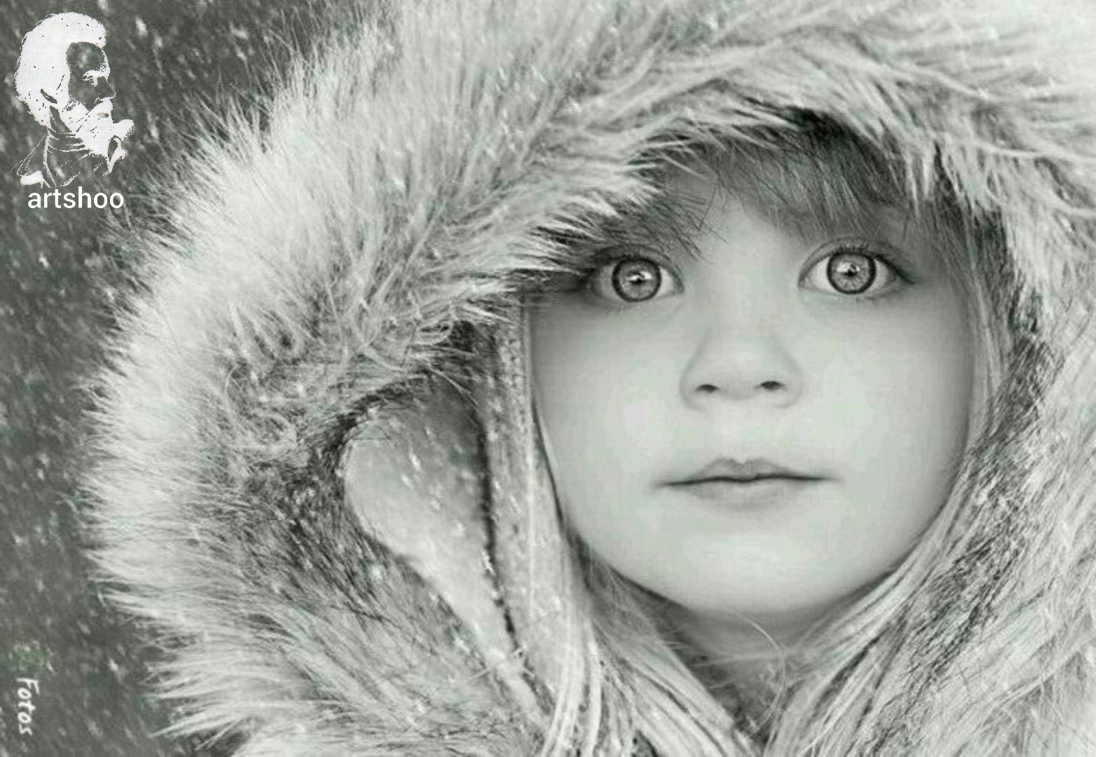 مدل کودک سیاه قلم